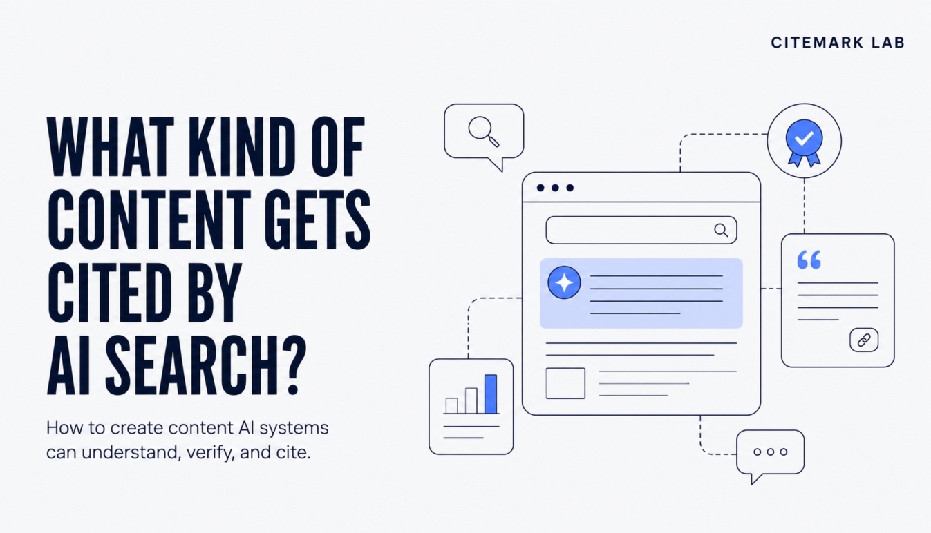 What Kind of Content Gets Cited by AI Search?
