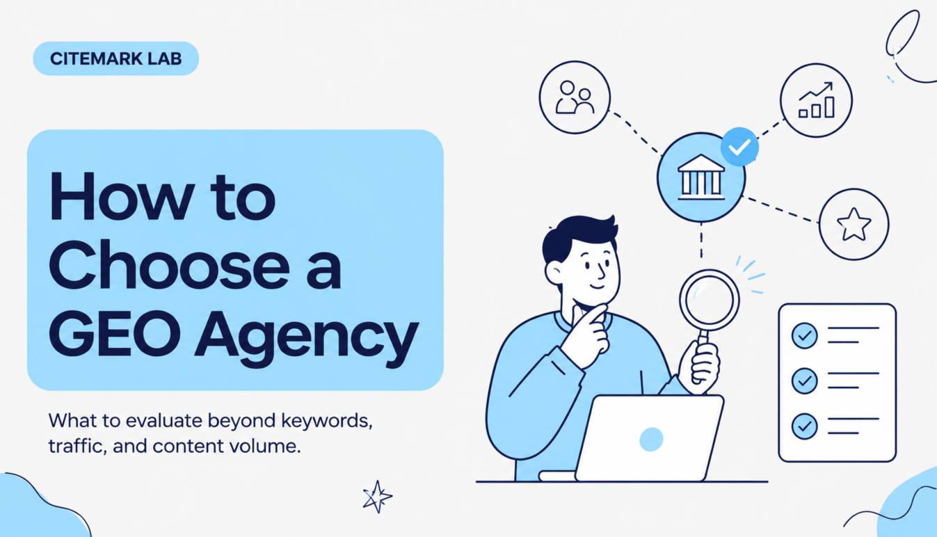 How to Choose a GEO Agency